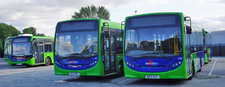 Swindon Alexander Dennis Enviro200 105 & 106
